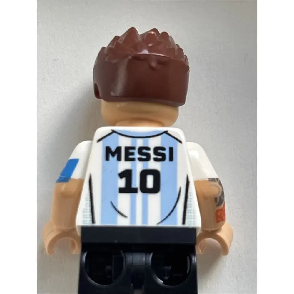 Lego Lionel Messi Minifigure #edi002 Brand New Argentina Set #43011 World Cup